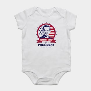 Forrest Gump For President Baby Bodysuit